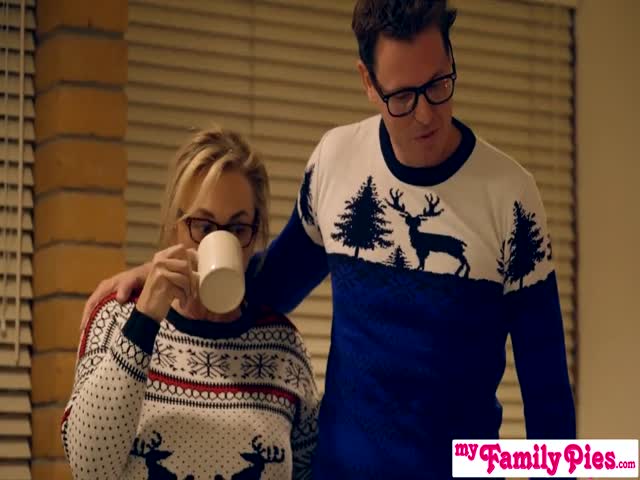 my family pies - horny sisters get brothers cock for xmas