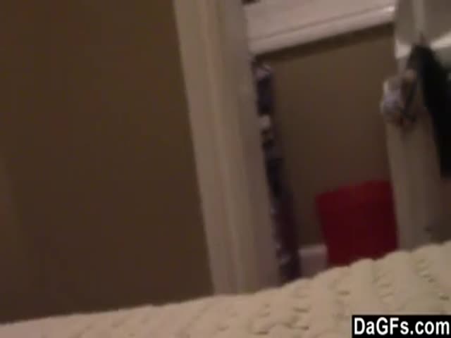 blonde girlfriend in amateur pov sex tape