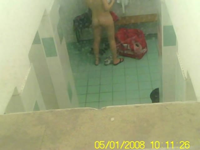 inside the locker room