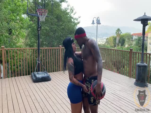 monica santhiago - new video added big booty on the court 10 03 2023