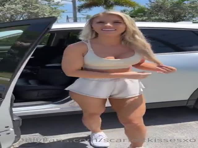 onlyfans scarlettkissesxo - car sex