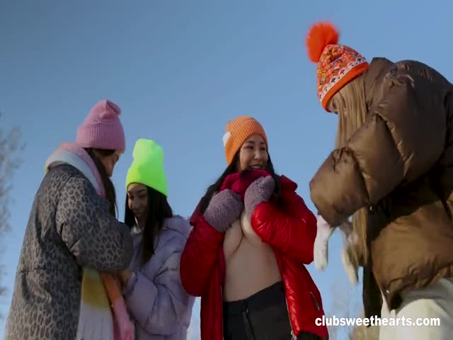 alice flore, amelia ost, roxy muray and sia florance - playful girls love winter 2025 02 20