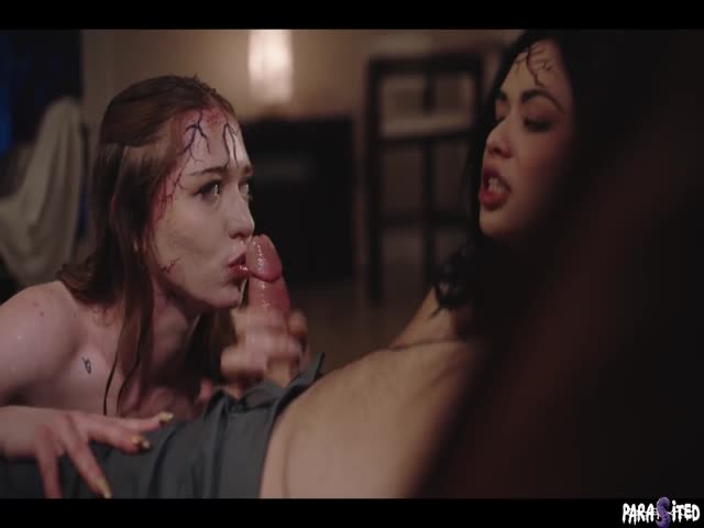 anna claire clouds, chad alva, chloe surreal, little puck, myra moans, scarlett alexis - overload act 4