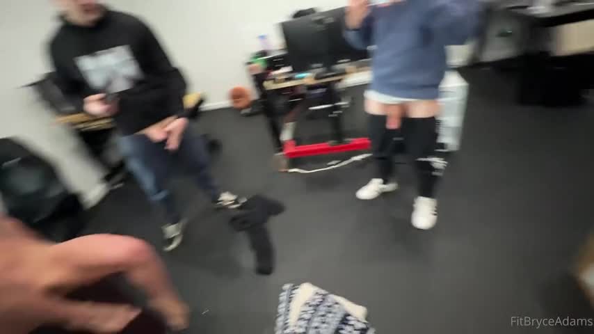 onlyfans - fitbryceadams - office gangbang